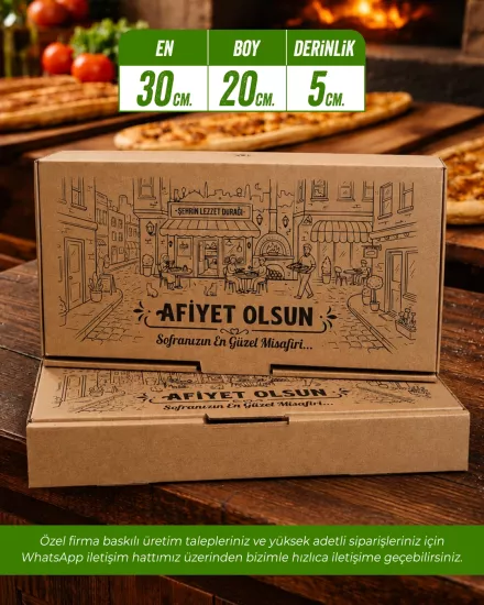 30x20x5 Pide Kutusu
