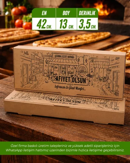 42x13,3,5 Pide Kutusu
