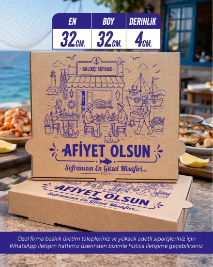 32x32x4 Balık Kutusu